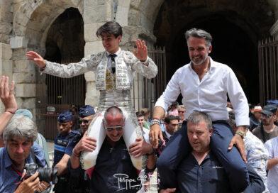 Nîmes, Clovis et La Paluna en consuls.